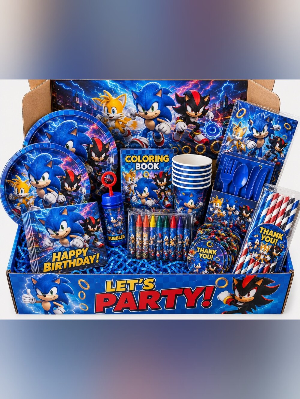 Sonic Party In A Box!-Design 2